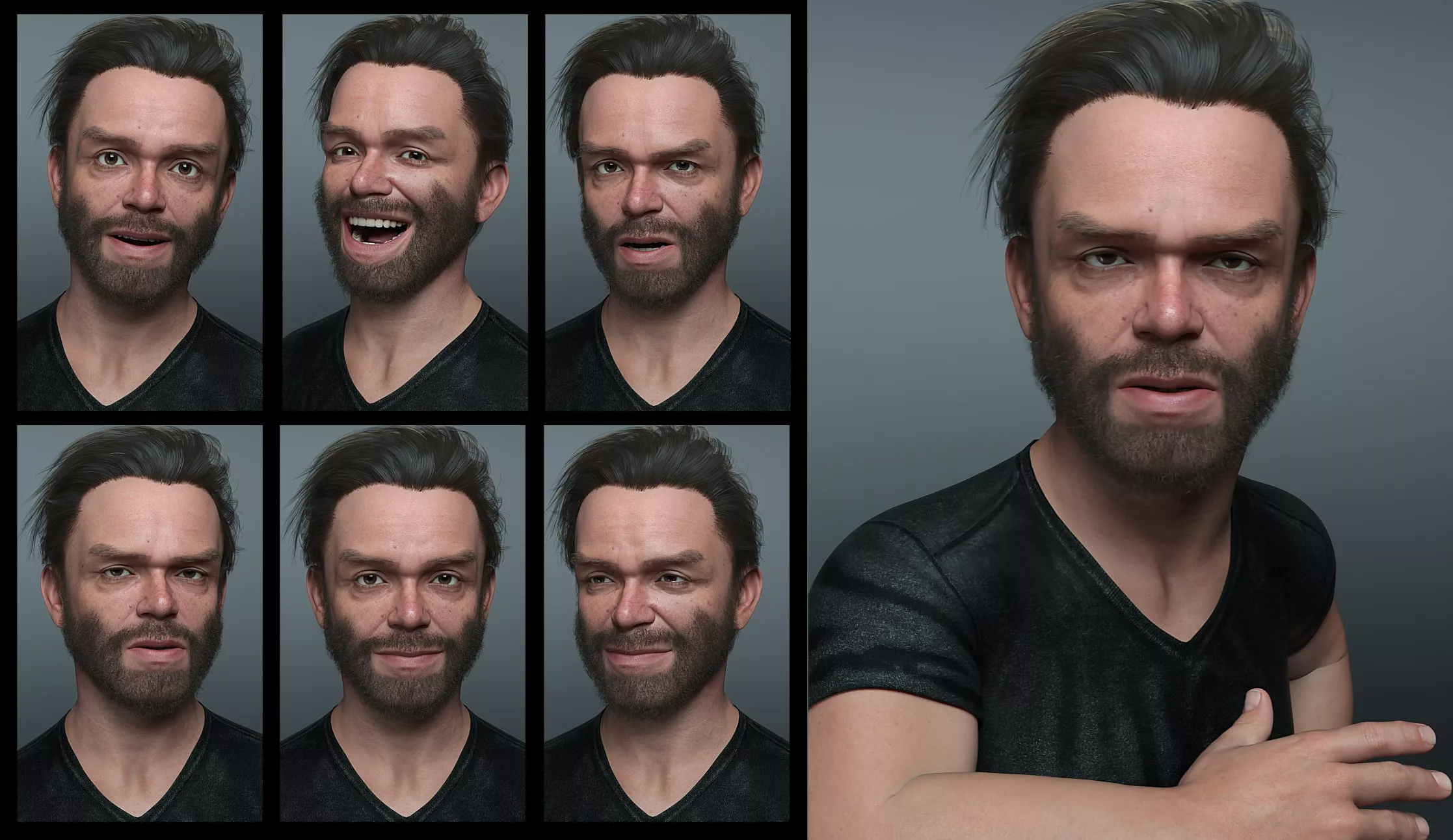 The Expression Collection for Zack 9