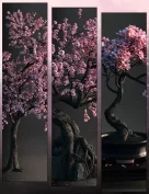 V176 Flowering Cherry Trees
