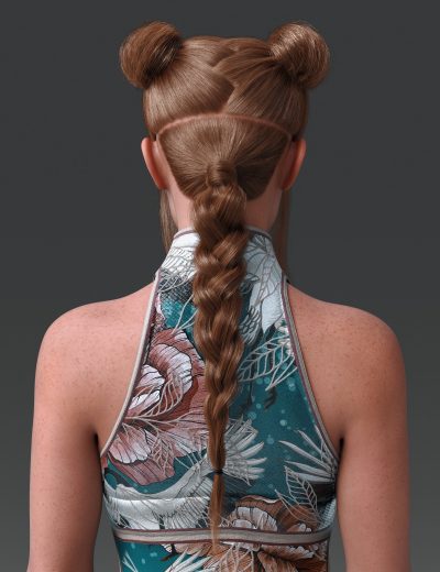 aklittledoublebunshairforgenesis908daz3d1