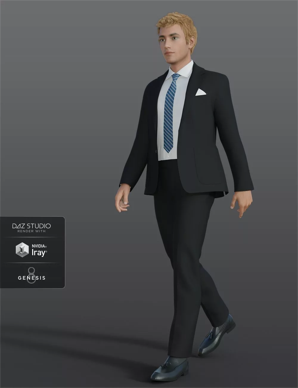 H&C Business Suit for Genesis 8 Male(s)