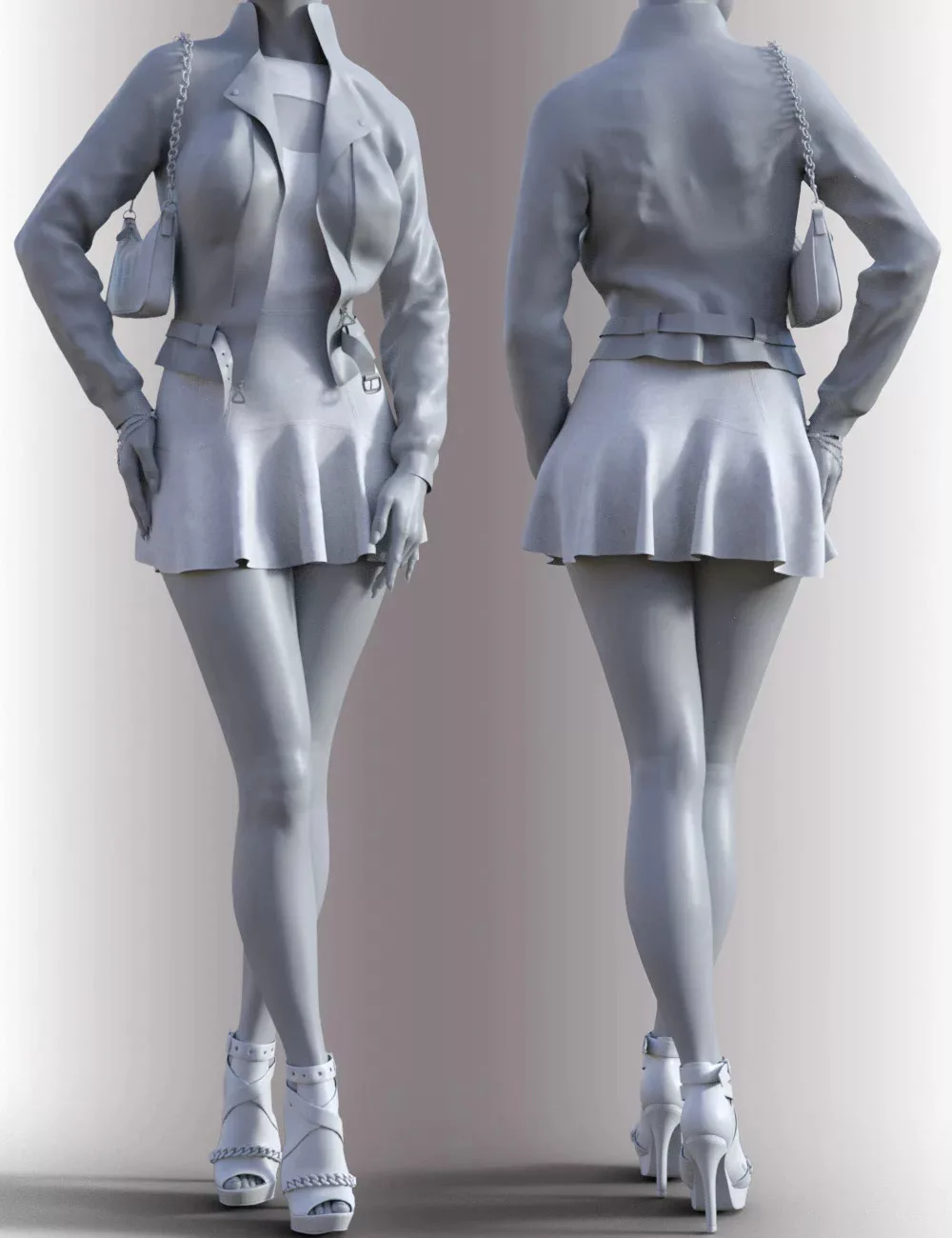 dForce Elowen Outfit for Genesis 9 Feminine