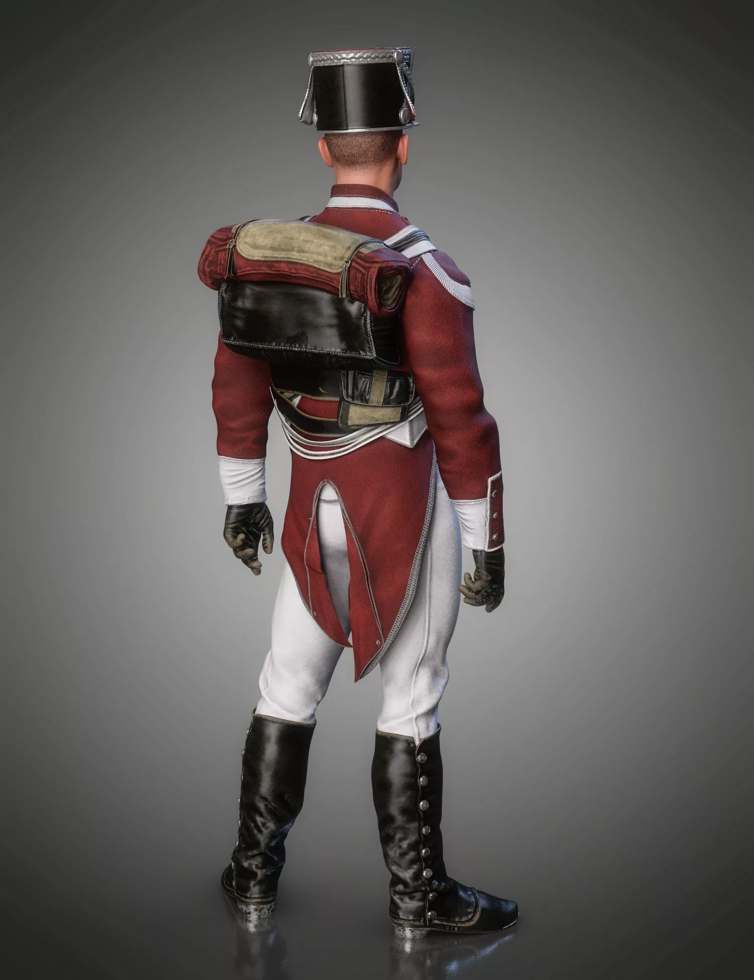 dForce Infantry Outfit for Genesis 9