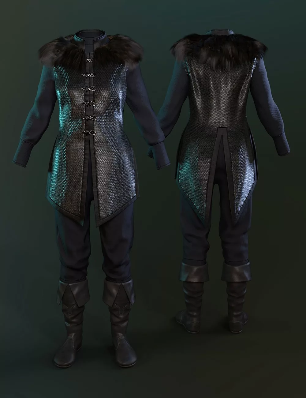 Dynasty Attire Outfit Texture Add On
