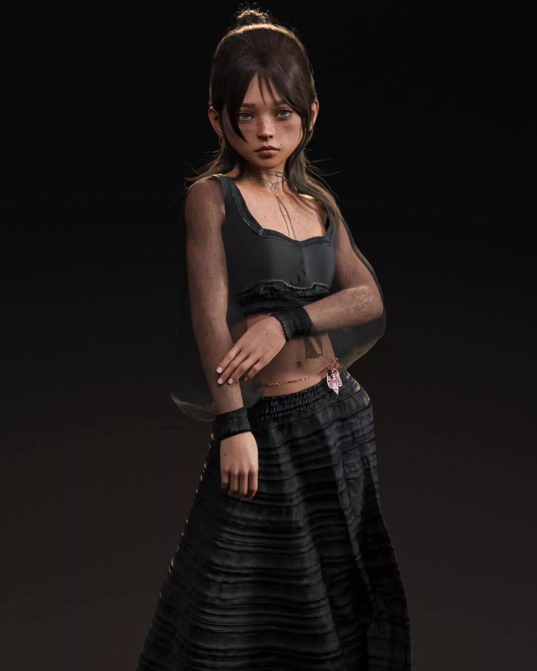 Emilia Teen For Genesis 8 Female