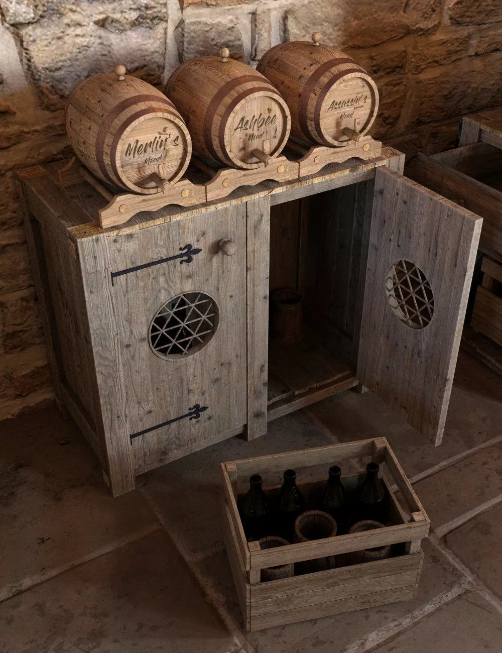 English Village Pub Props 2