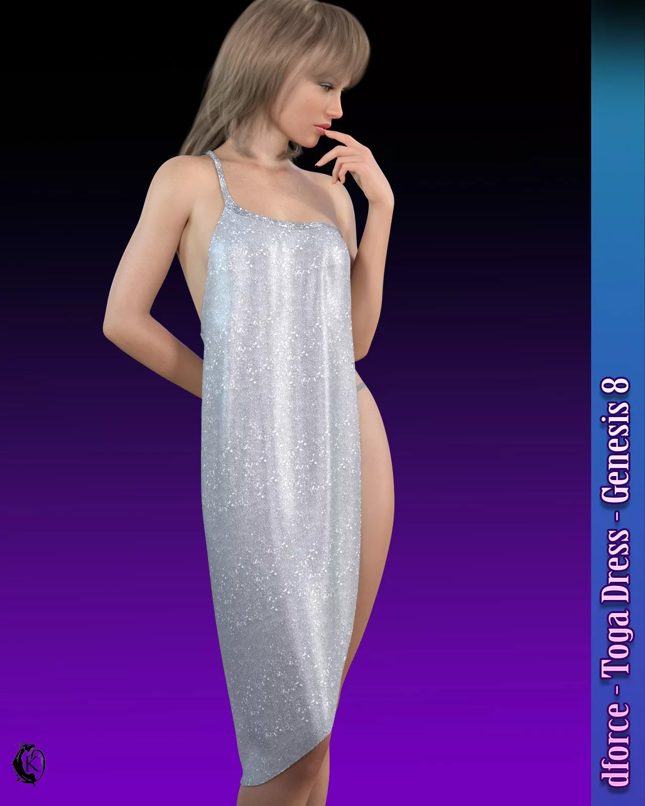 dforce - Toga Dress - Genesis 8