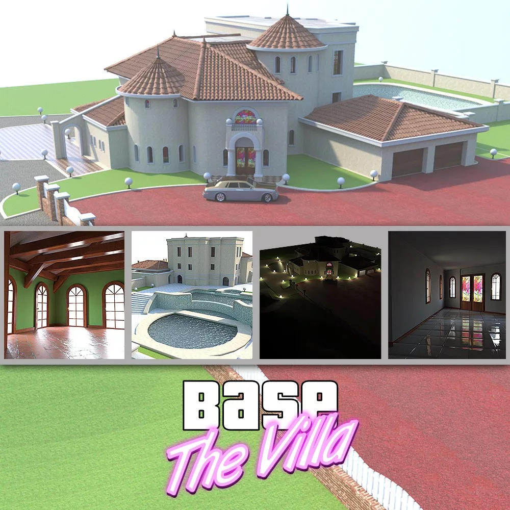 The Villa - BASE for Daz Studio