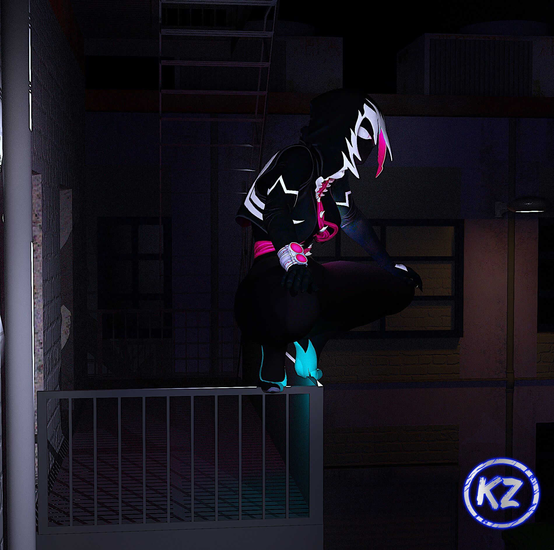 Gwenom Suit For Genesis 8 Females