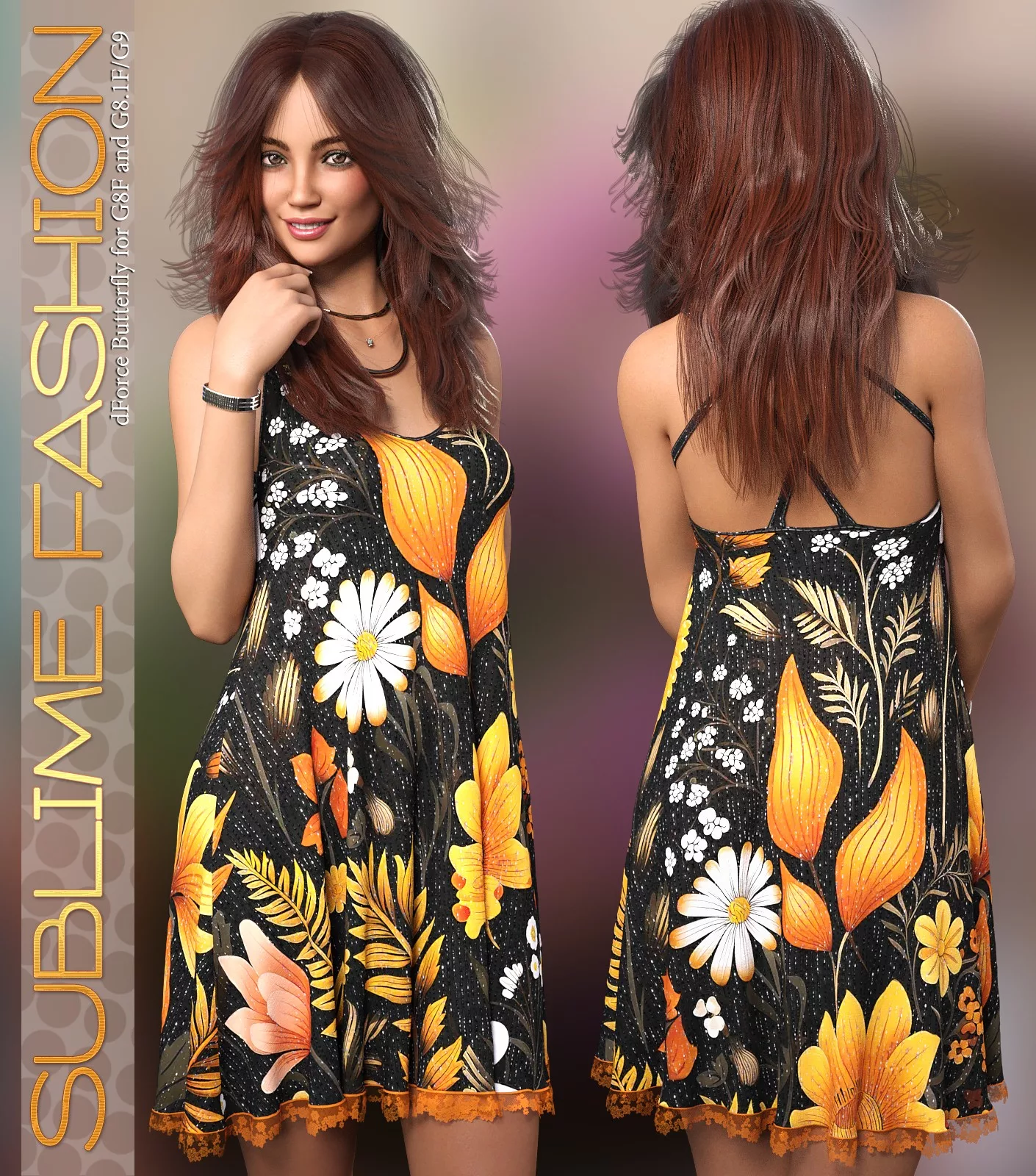 Sublime Fashion dForce Butterfly for G8F and G8.1F and G9