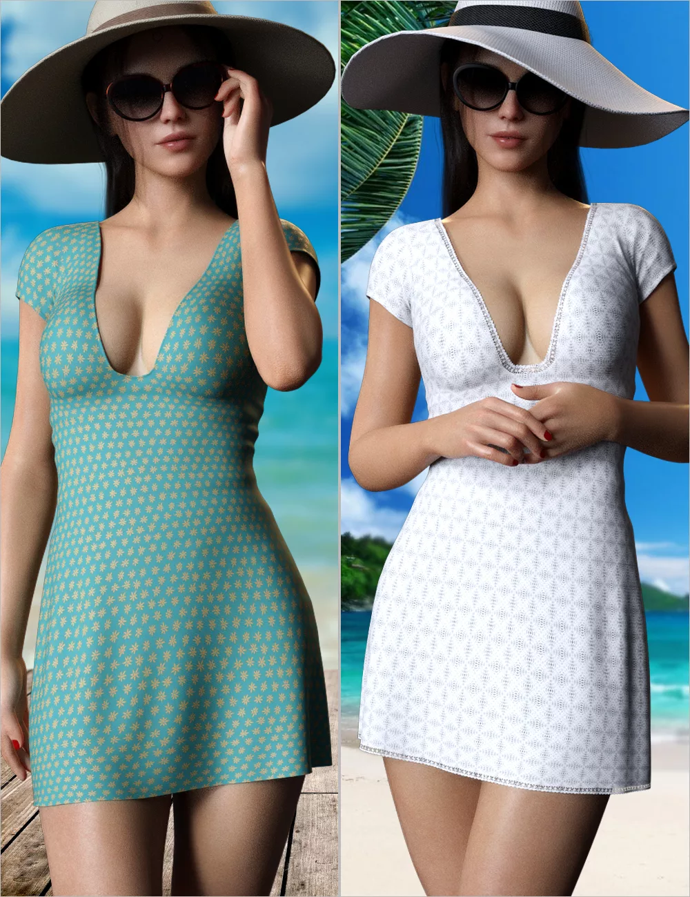 dForce Elegance Outfit Set for Genesis 8 Females