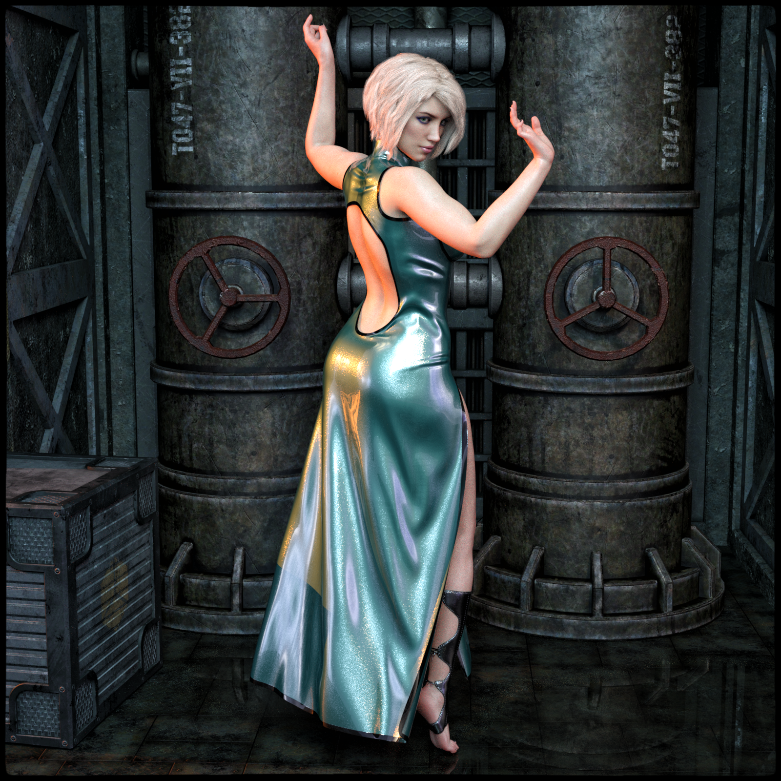 Heroine Dress G8F dForce