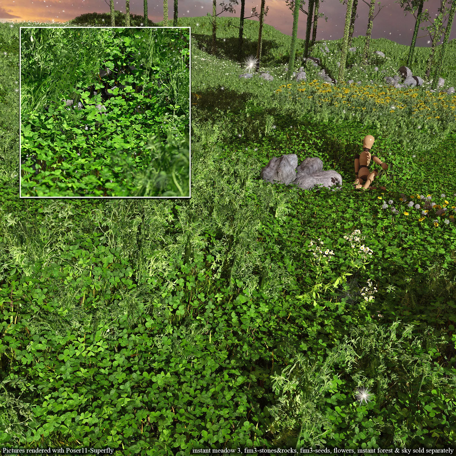 Flinks Instant Meadow 3 - Weeds 2