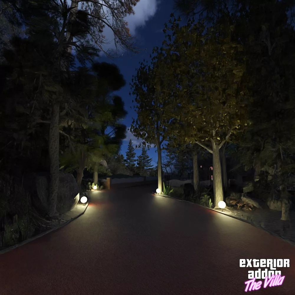 The Villa - EXTERIOR ADDON for Daz Studio