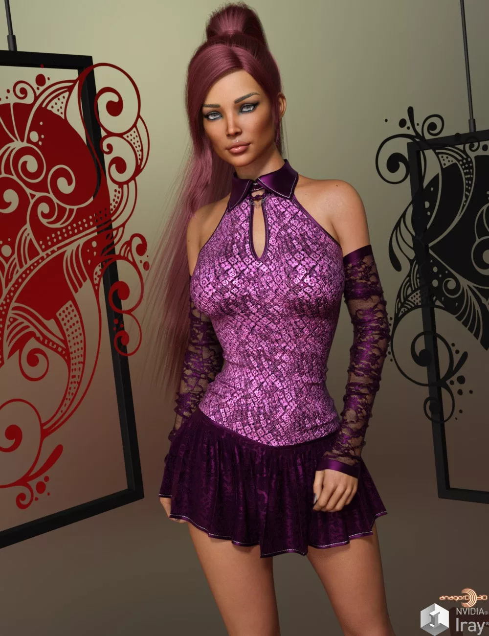 VERSUS - dForce Emo Doll IV Genesis 8-8.1F and G9