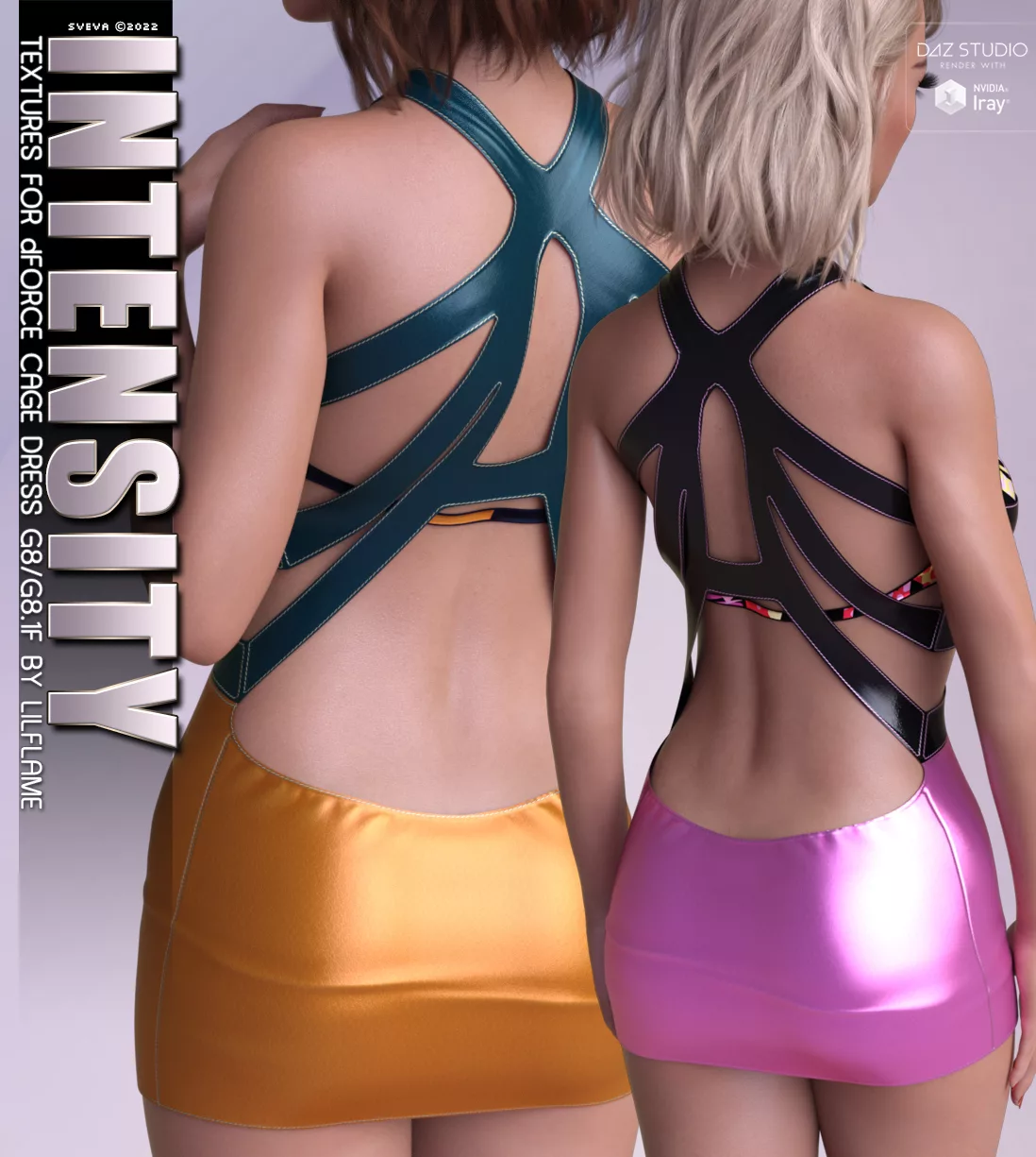 Intensity Textures for dForce Cage Dress