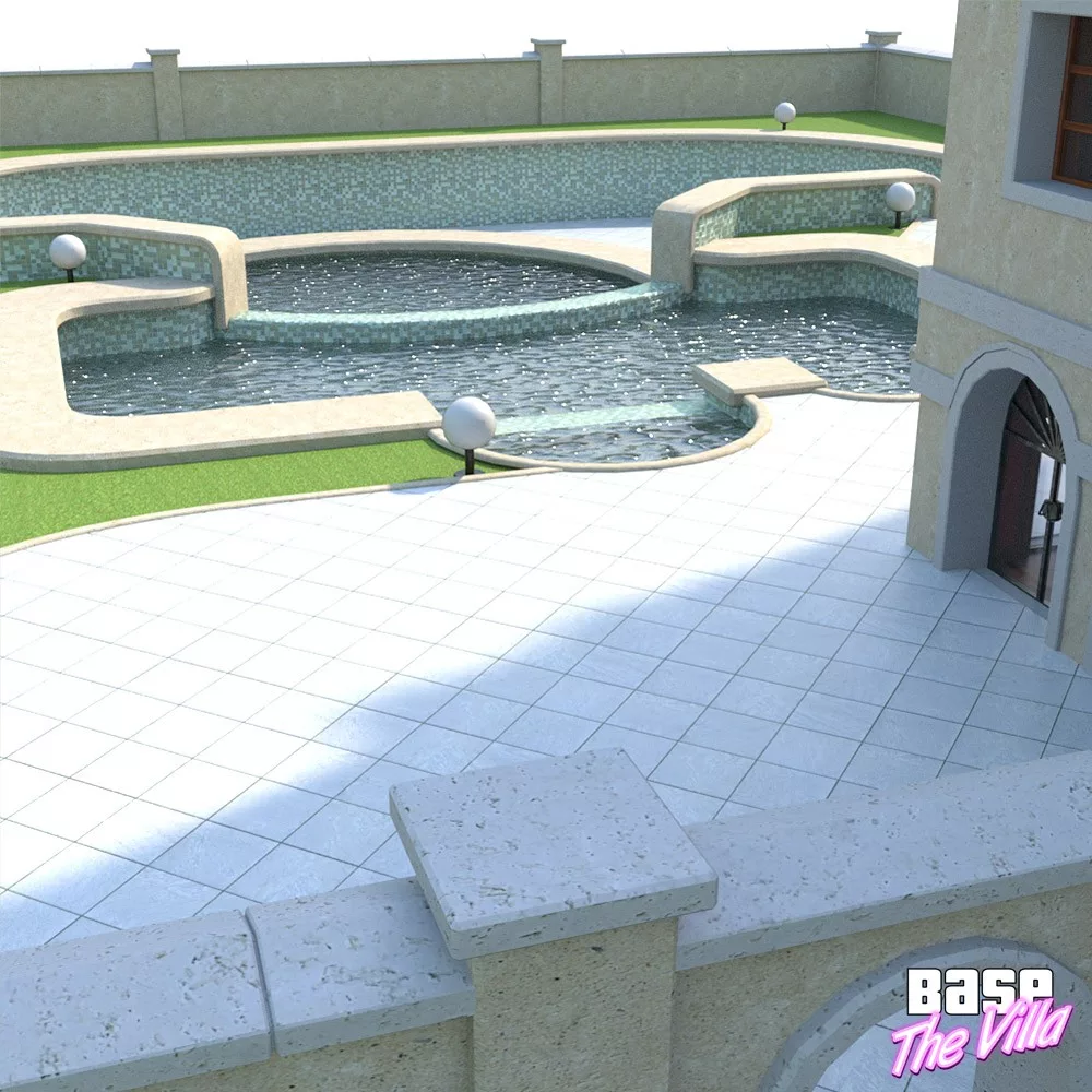 The Villa - BASE for Daz Studio