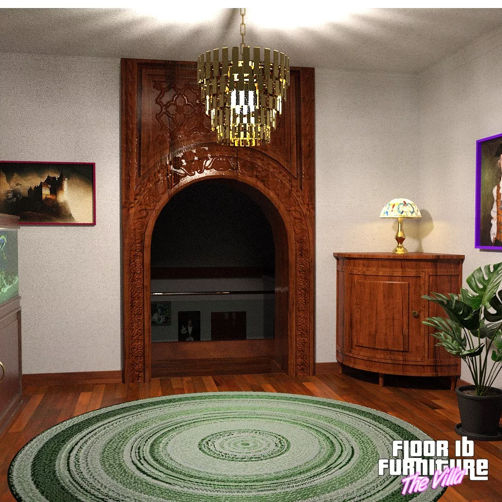 The Villa - FURNITURE FLOOR 1B