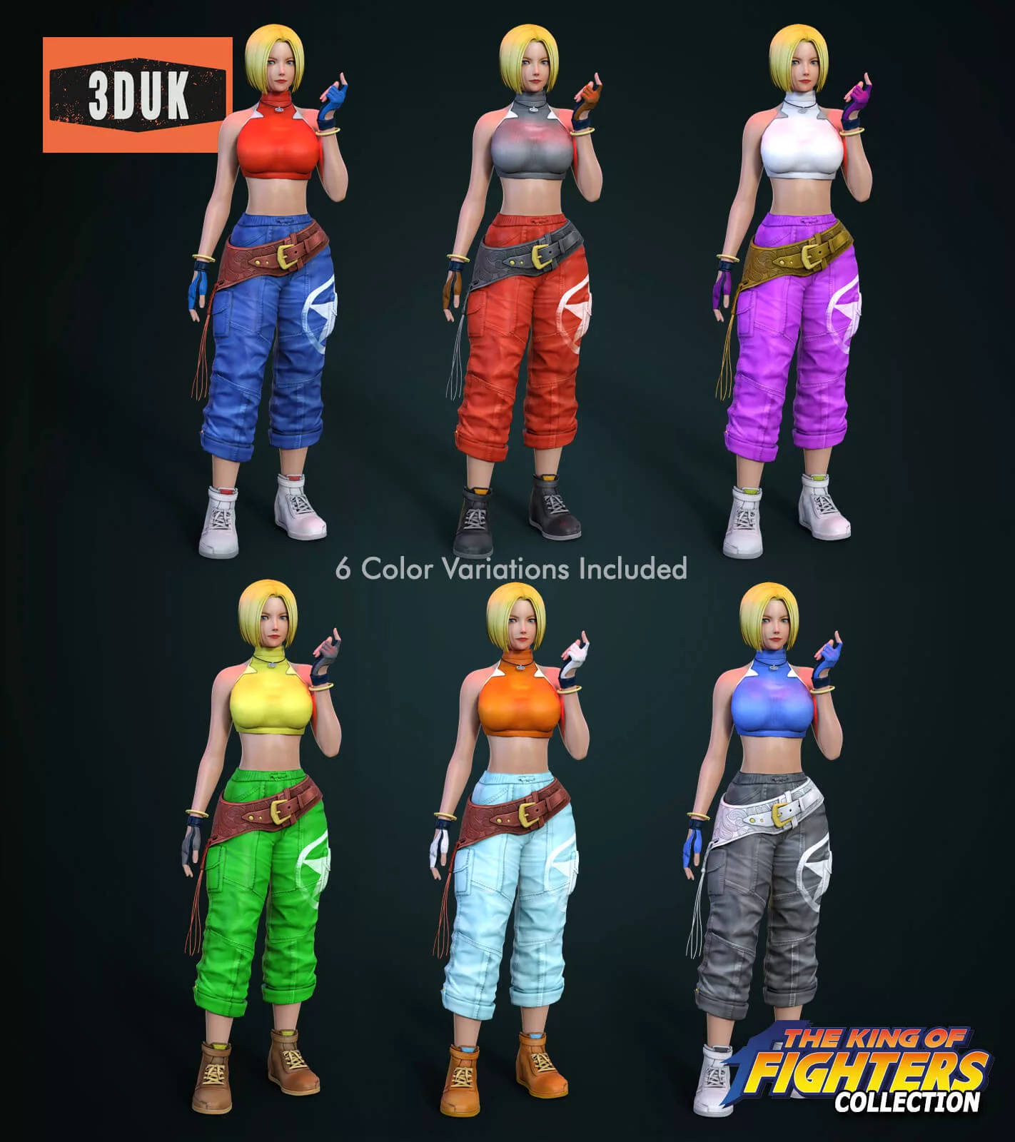 KOF Blue Mary For G8F