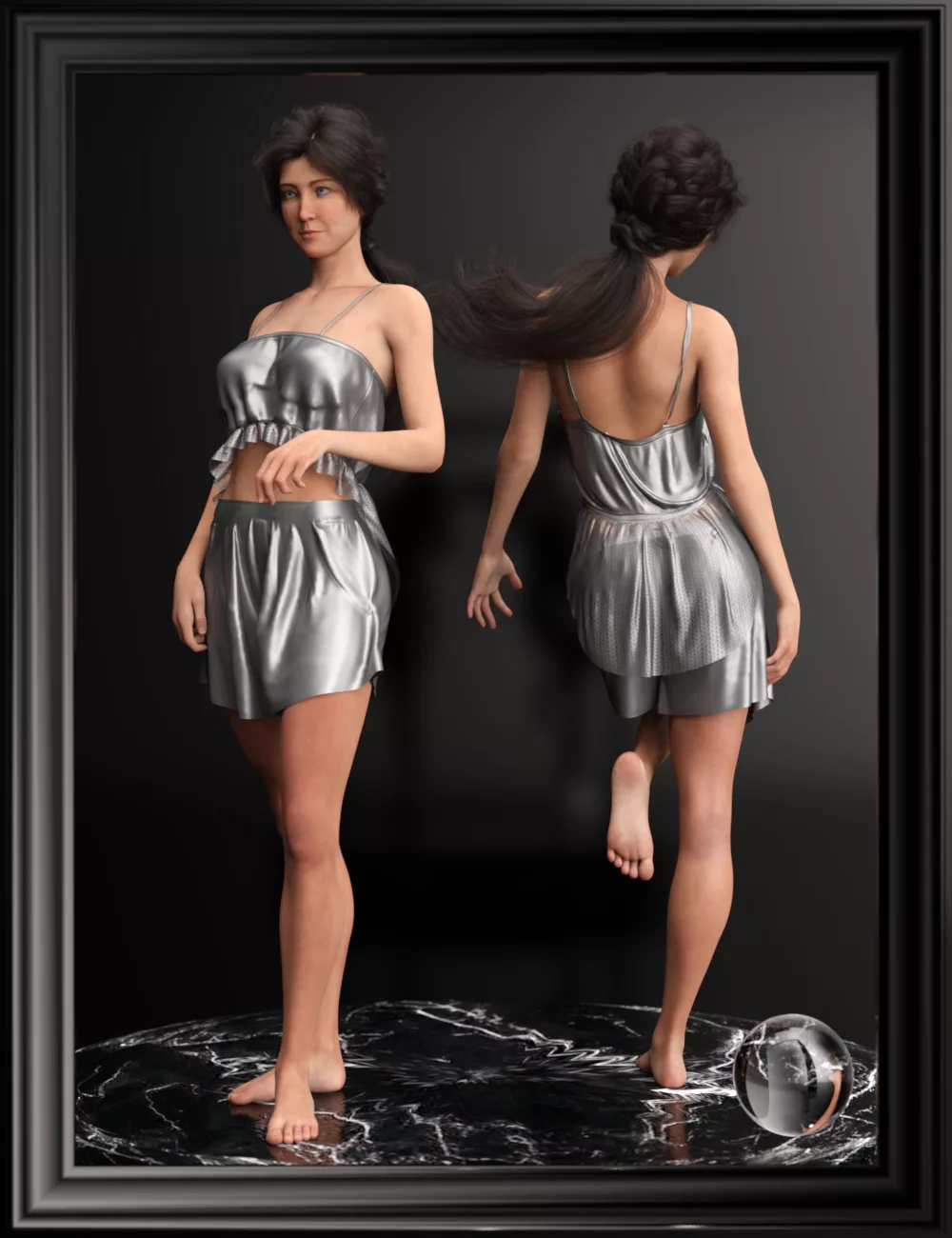 QX Angela for Genesis 8.1 Female