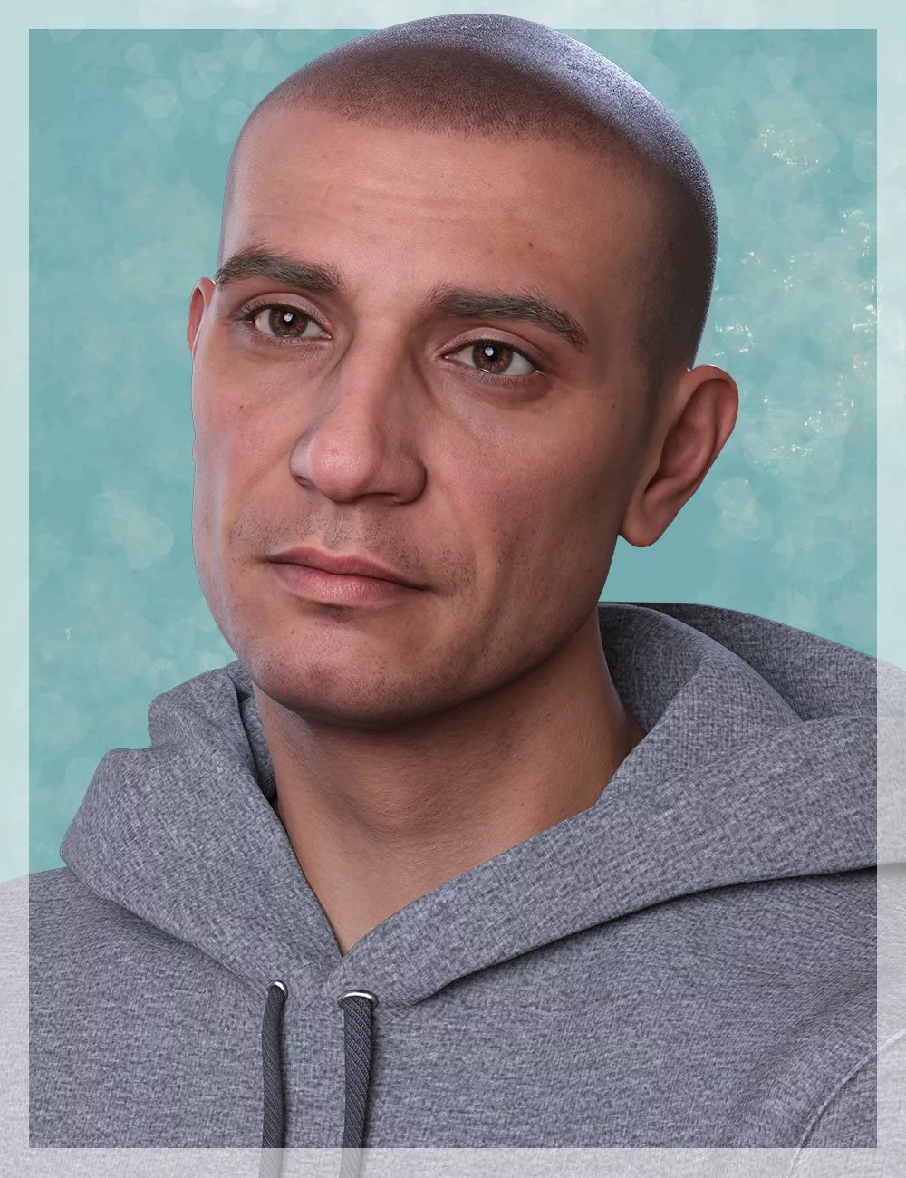 Shaved Hair V3 for Genesis 9