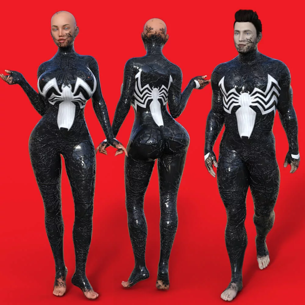 Spider Symbiote for G8M and G8F