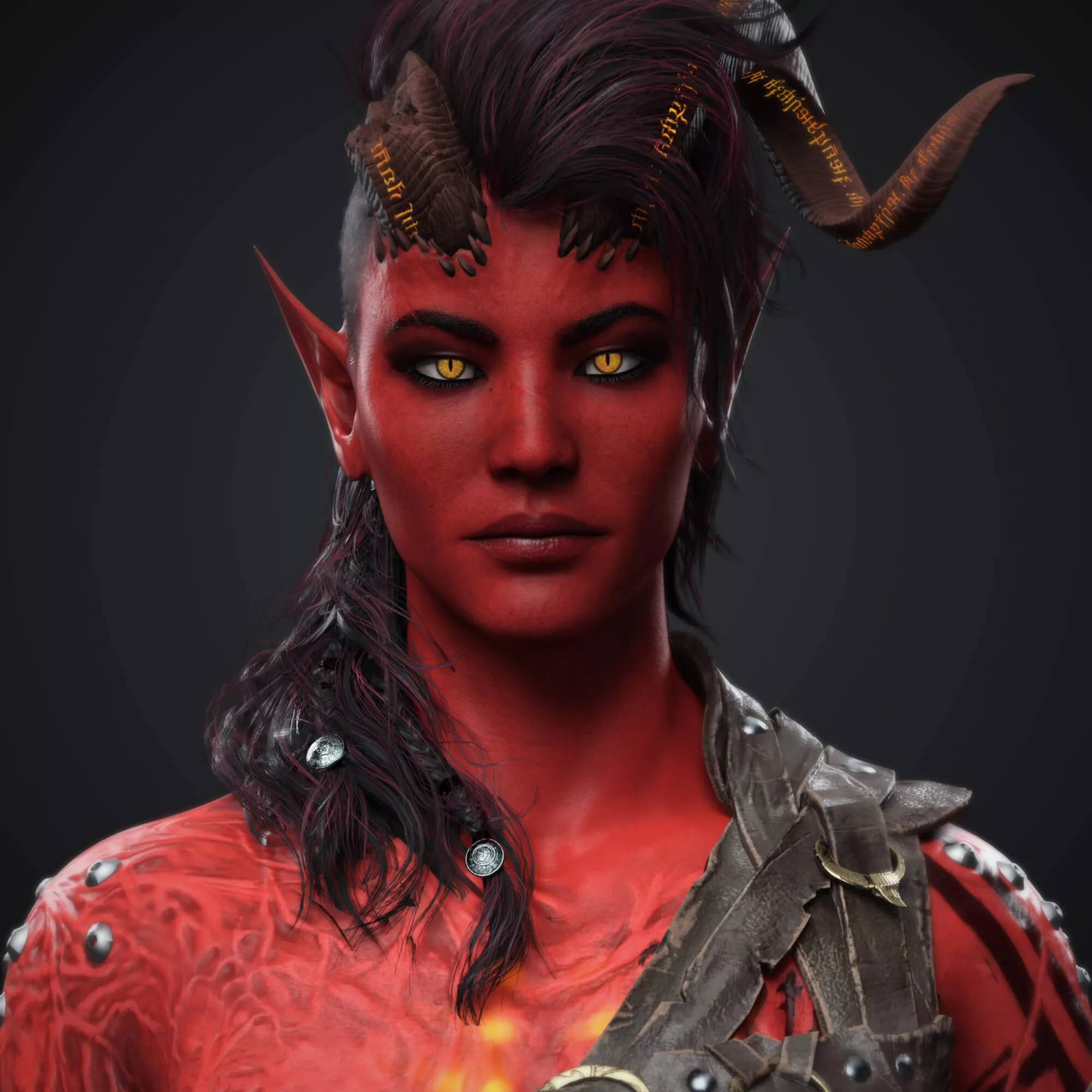 Zariel Tiefling for Genesis 8 and 8.1 Female