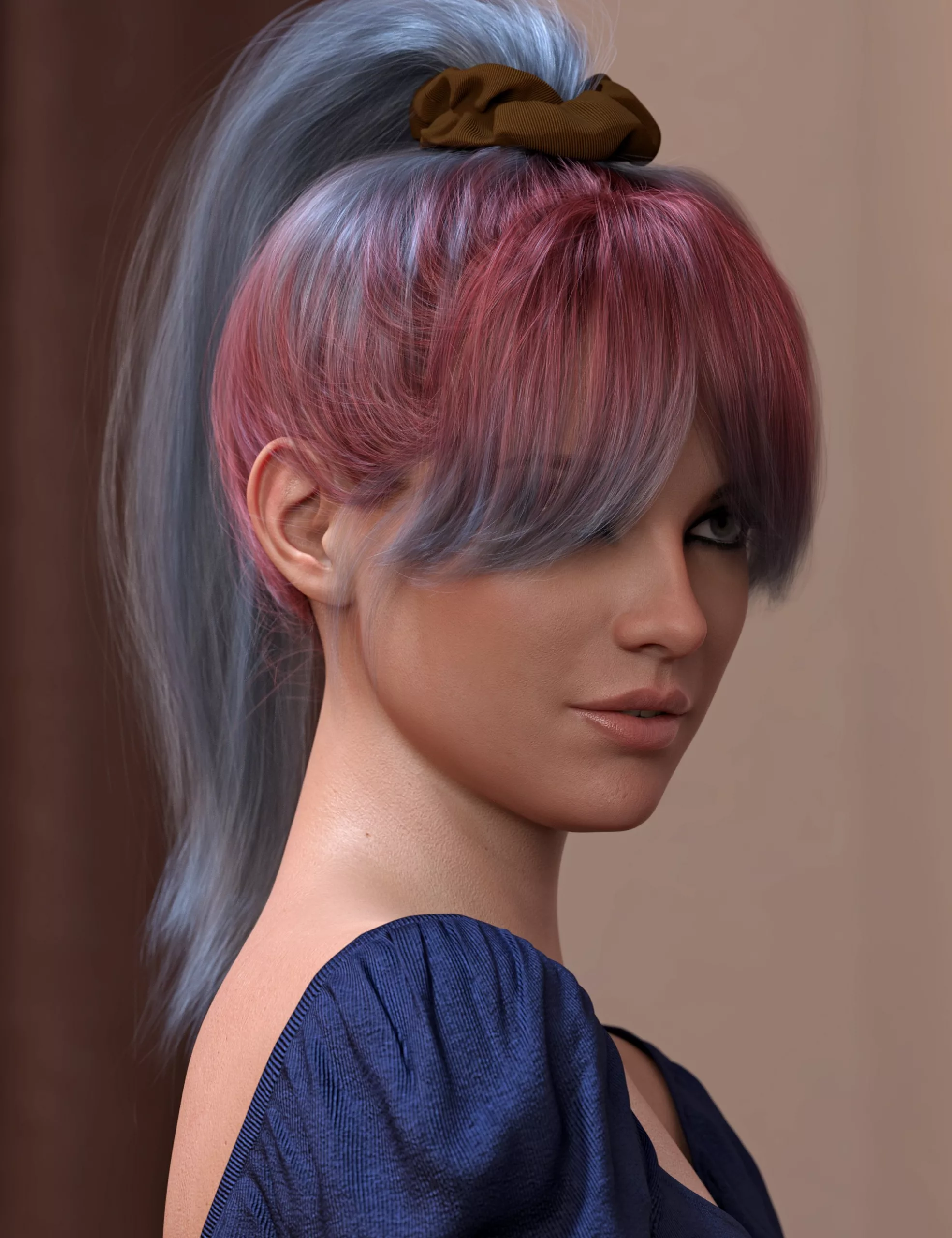 4-in-1 Buns and Ponytail Hair Textures