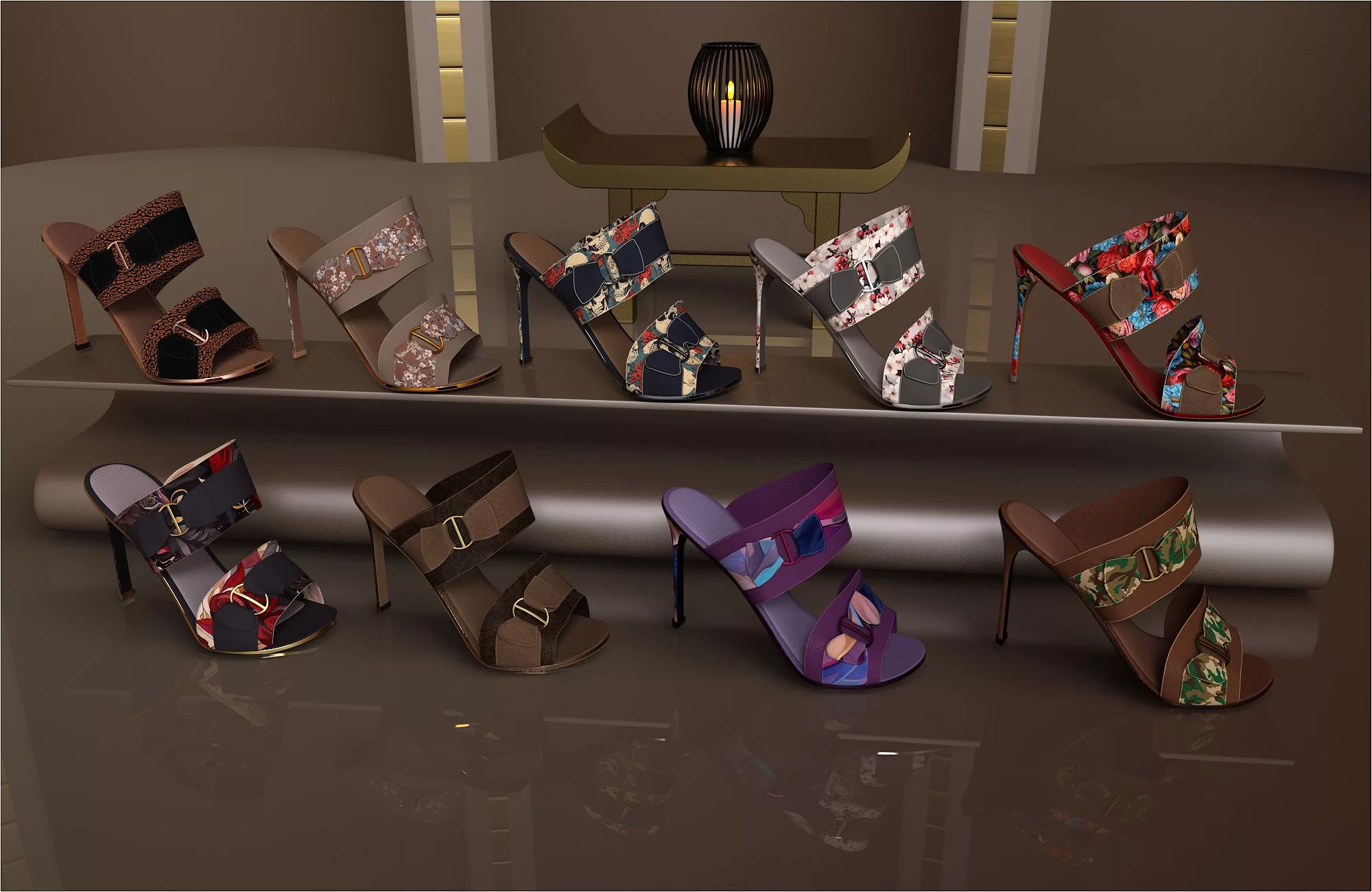 BD Delta Heels For Genesis 9