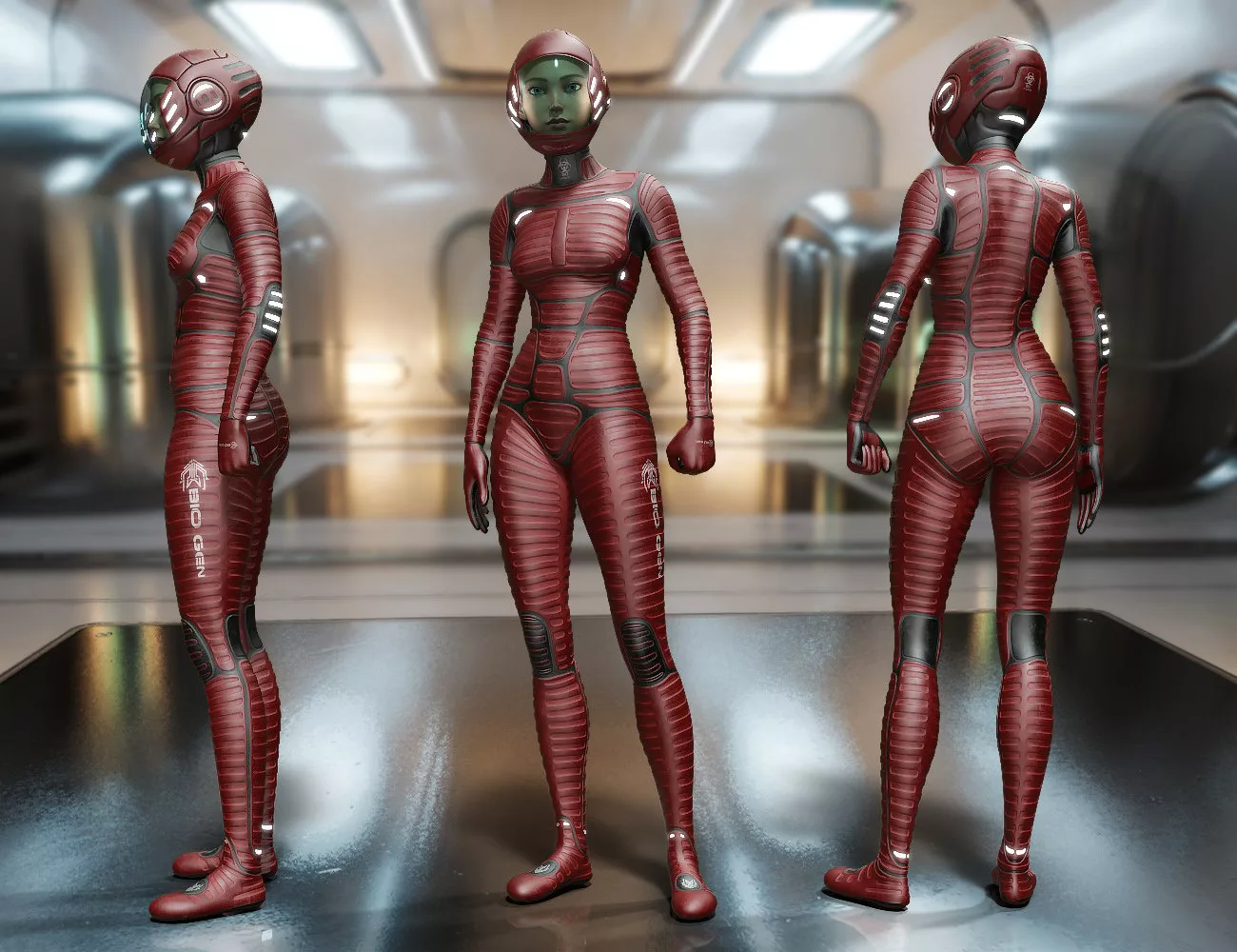 Biogenetic Suit for Genesis 9