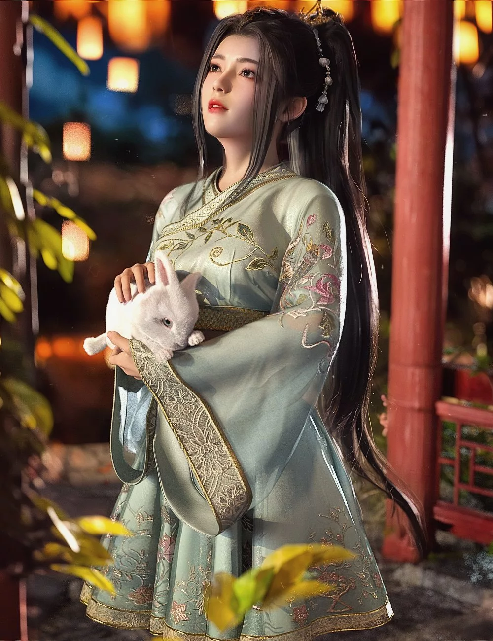 dForce CL Hanfu Suit for Genesis 9