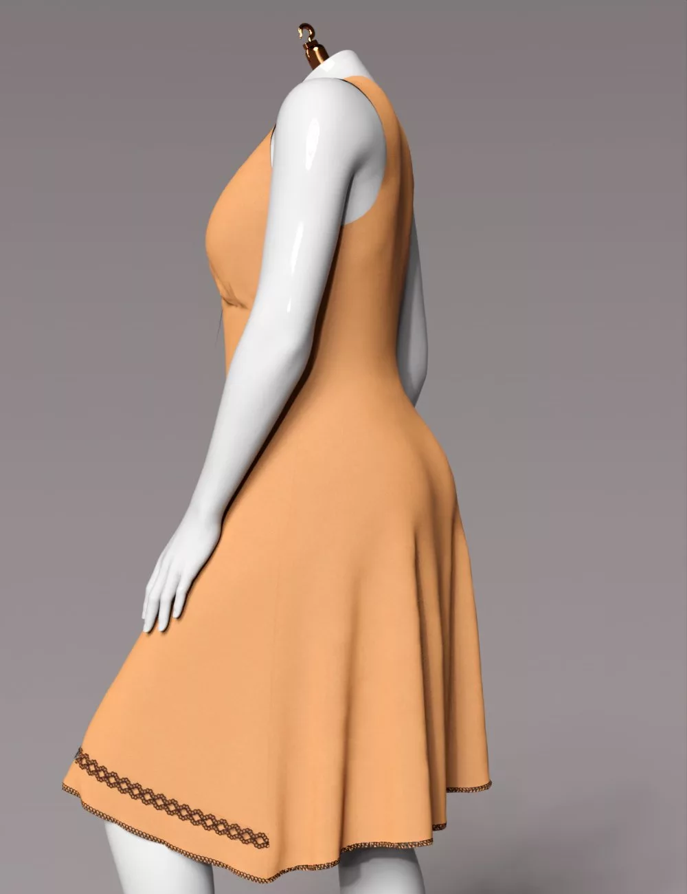 dForce Diana Nightie for Genesis 9, 8.1 and 8 Female