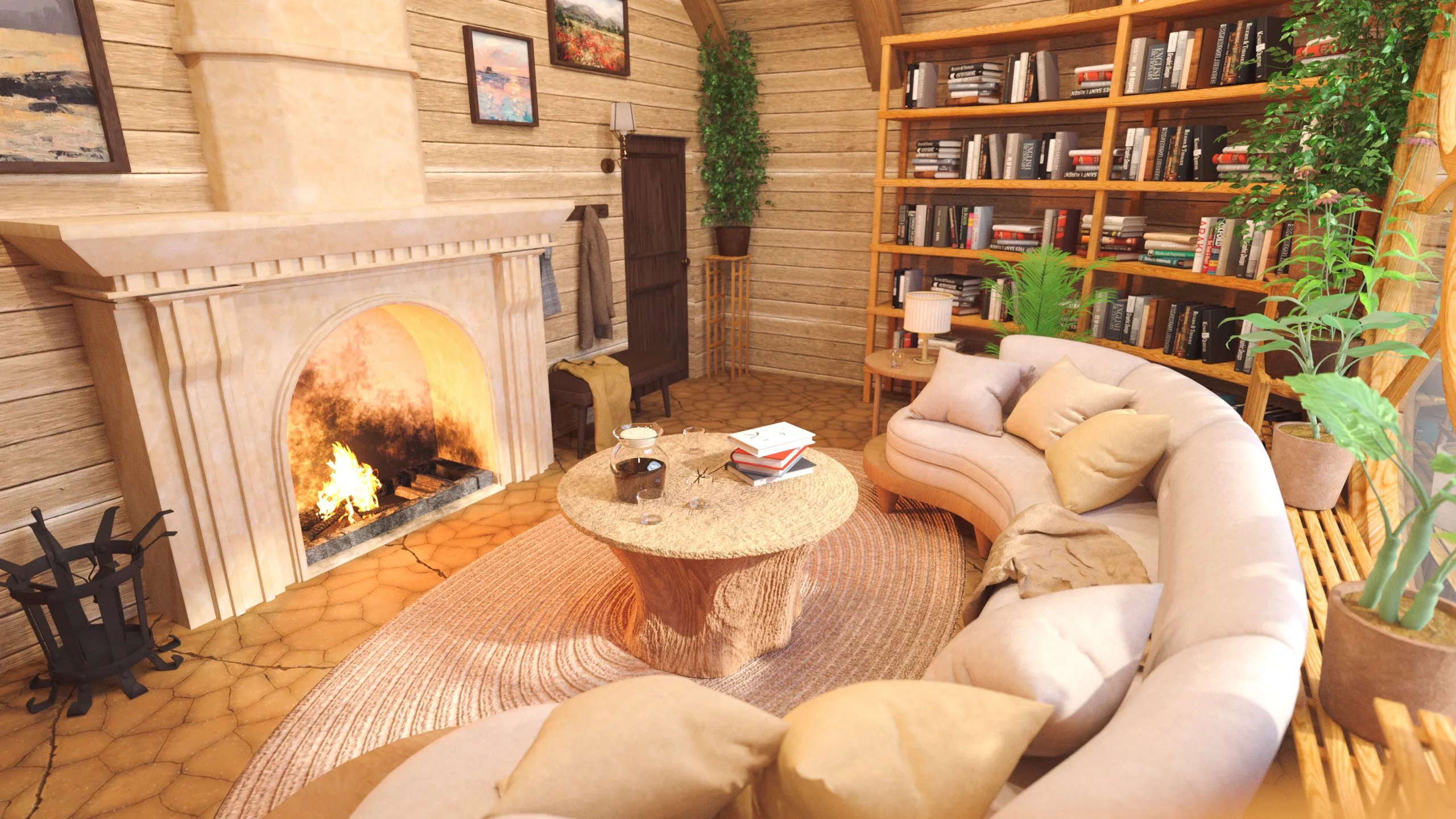 Fairy Tale Living Room