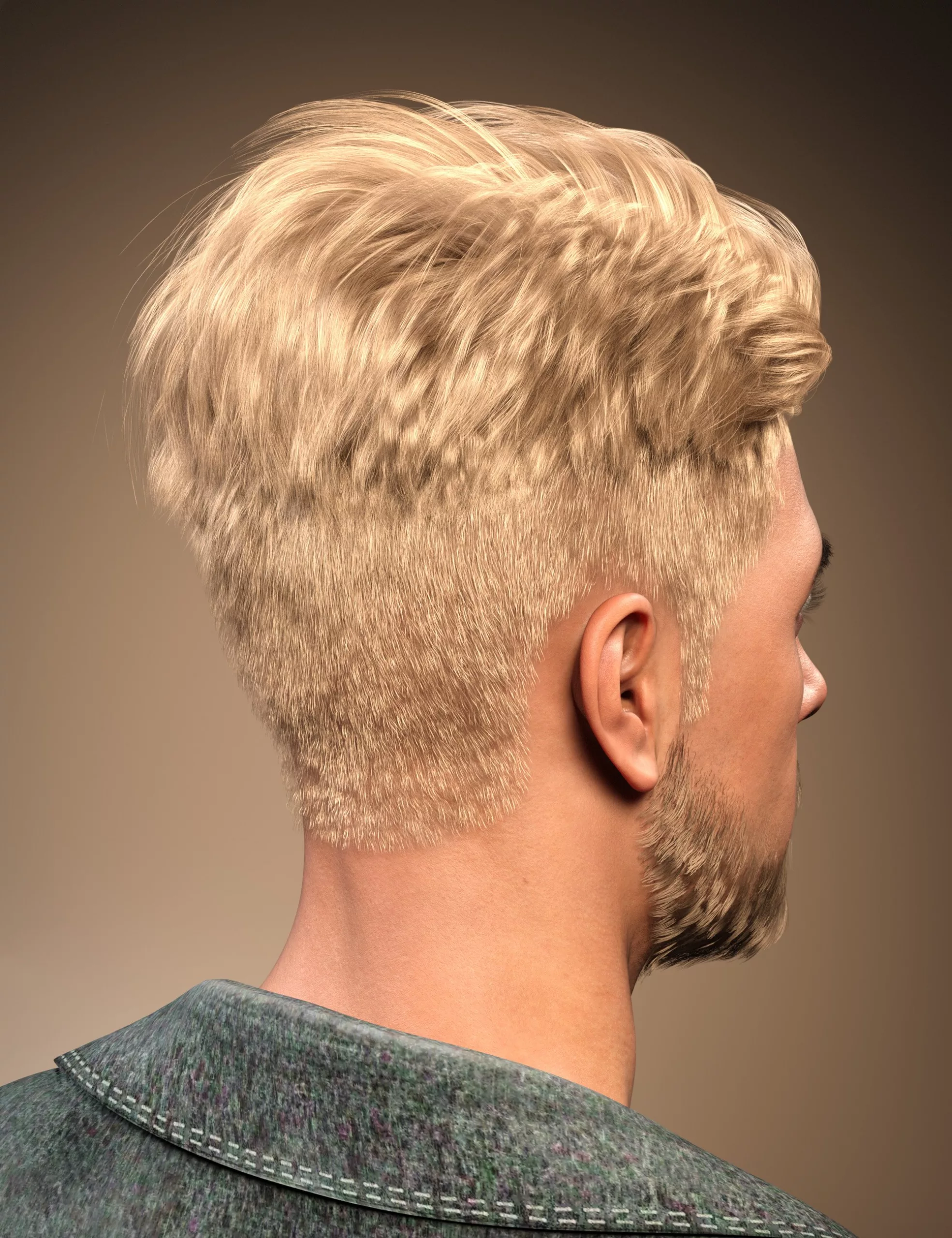FE Tousled Layered Short Hair for Genesis 9 and 8 Male