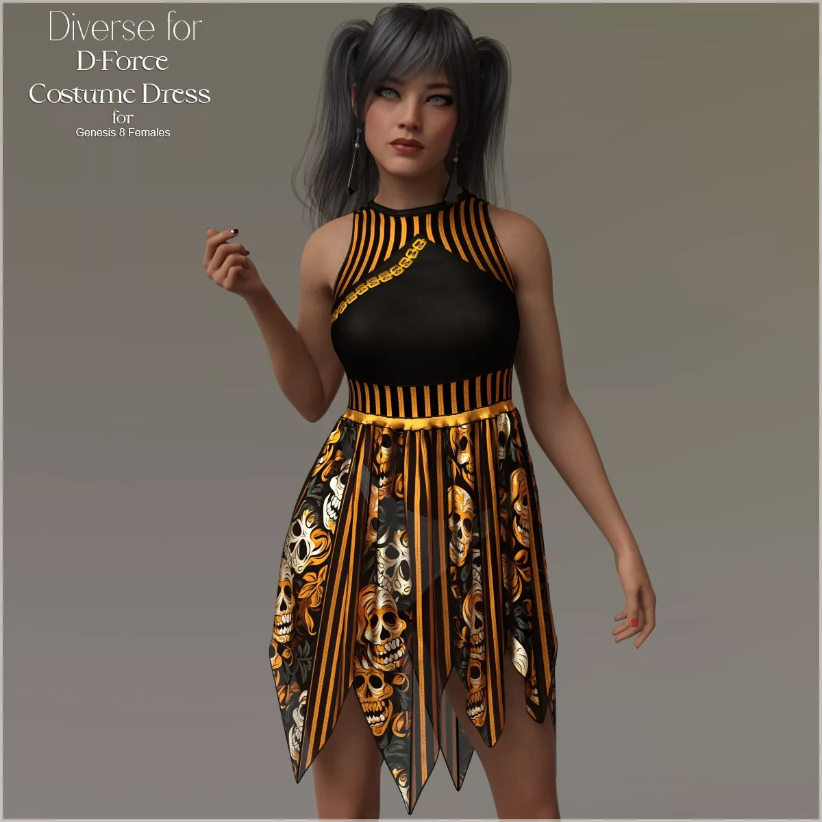 Diverse for D-Force Costume Dress