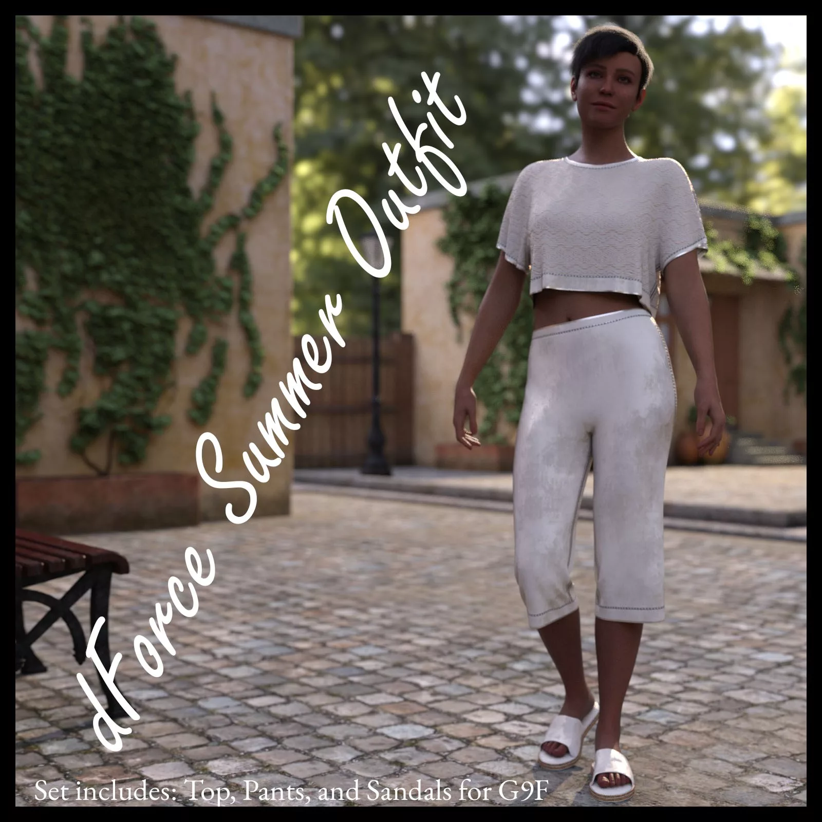 dForce Summer Outfit for G9F