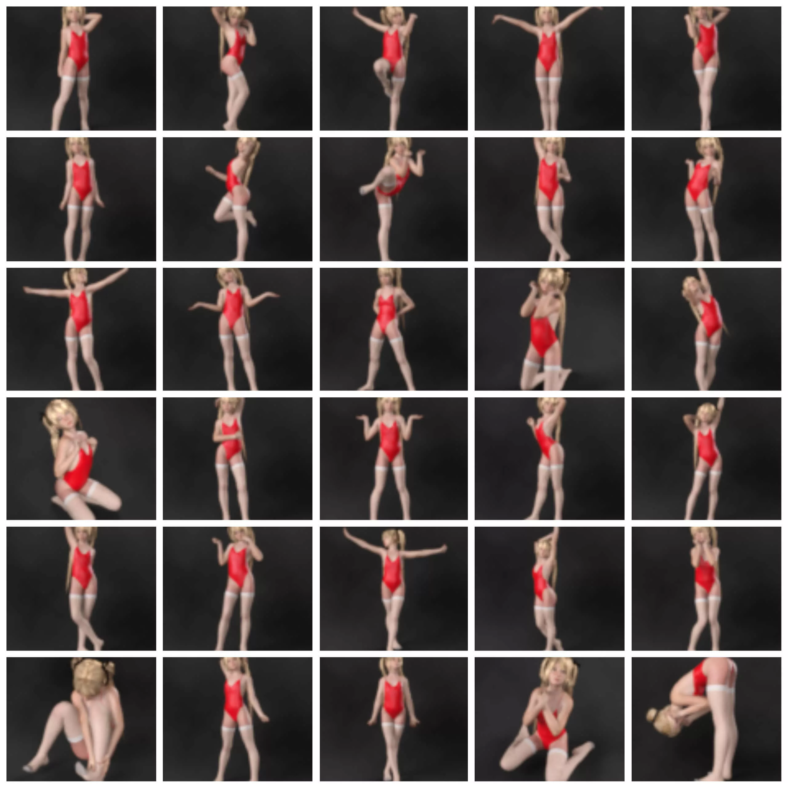 HX Marie Rose Morph + 30 Poses for G8.1 Female and Genesis 9