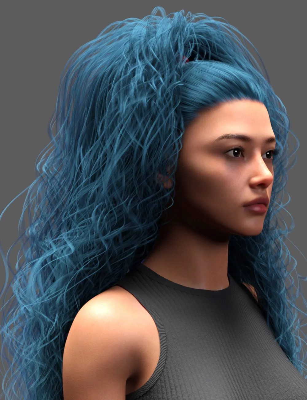 PA Brunhilde Hair for Genesis 9