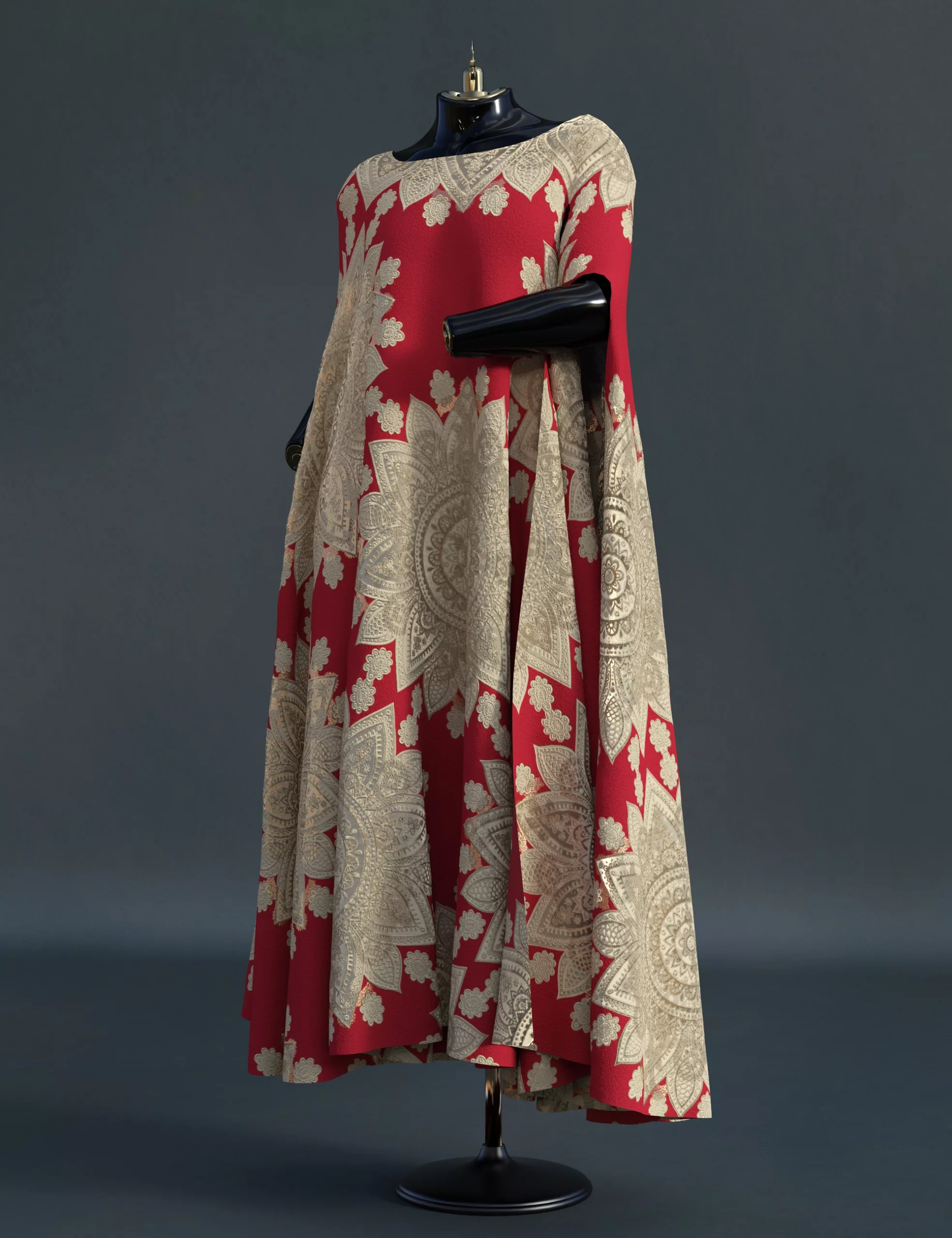 Printed Denim Fabric Iray Shaders - MR