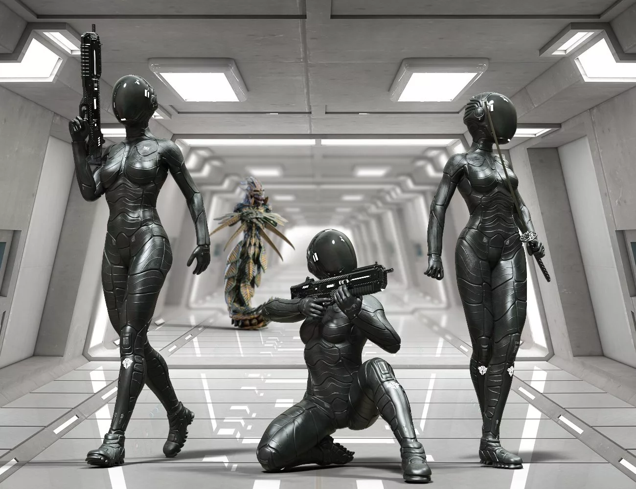 Rift Suit for Genesis 8 and 8.1 Females