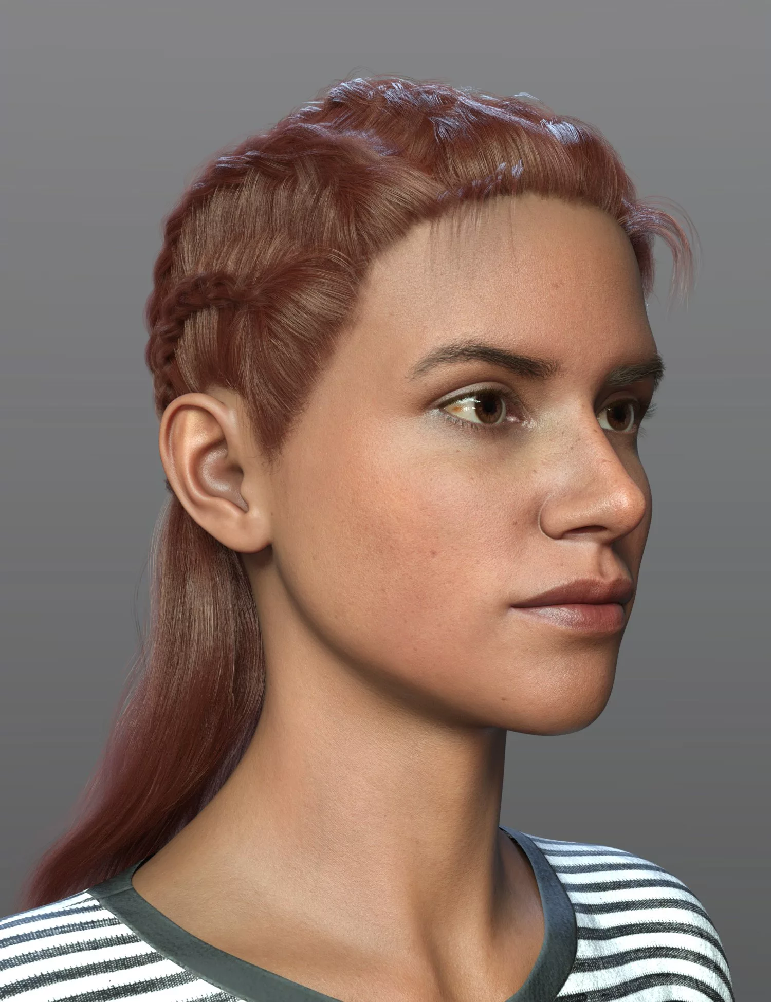 SPR Sassou Hair for Genesis 9