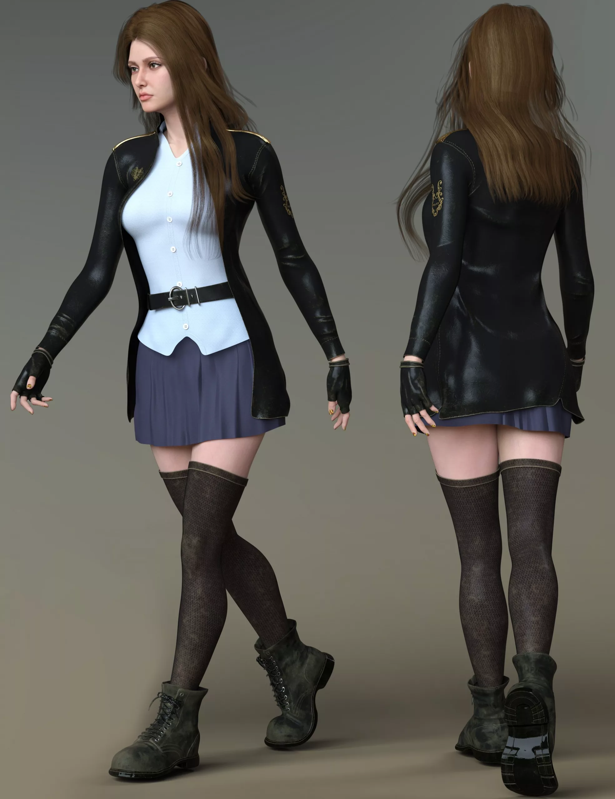 Vo Xana Hair for Genesis 9