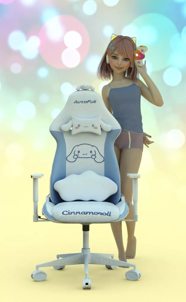 Bunny Kawaii Gamer Chair