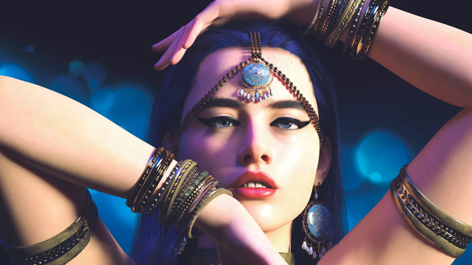 dForce Jasmine Outfit for Genesis 9