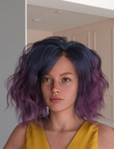 dforcexyzrealisticshortmessyhairforgenesis900maindaz3d1
