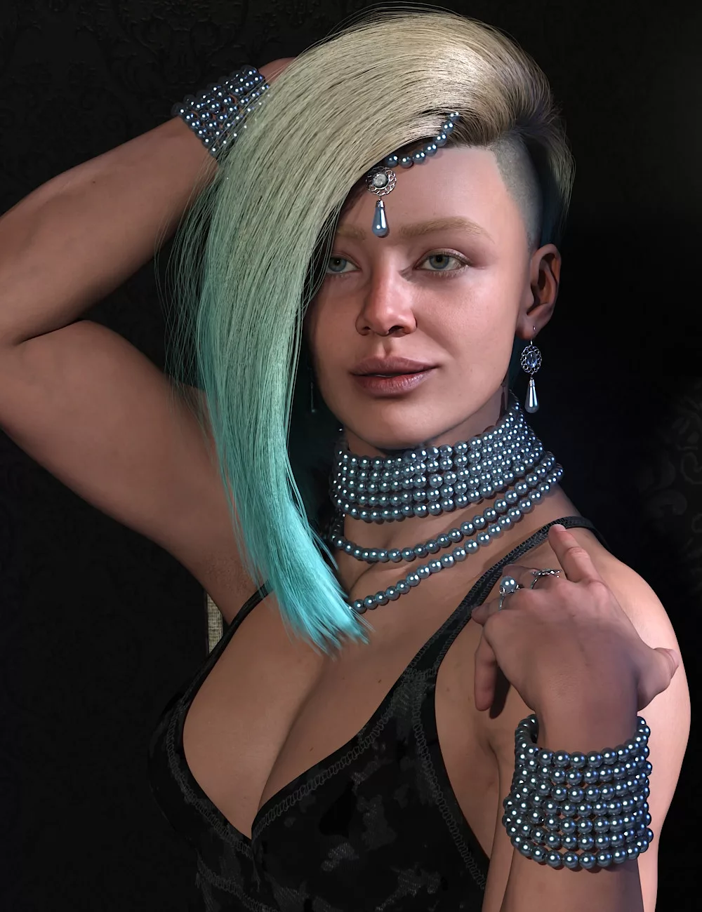 Duchess Pearls for Genesis 9