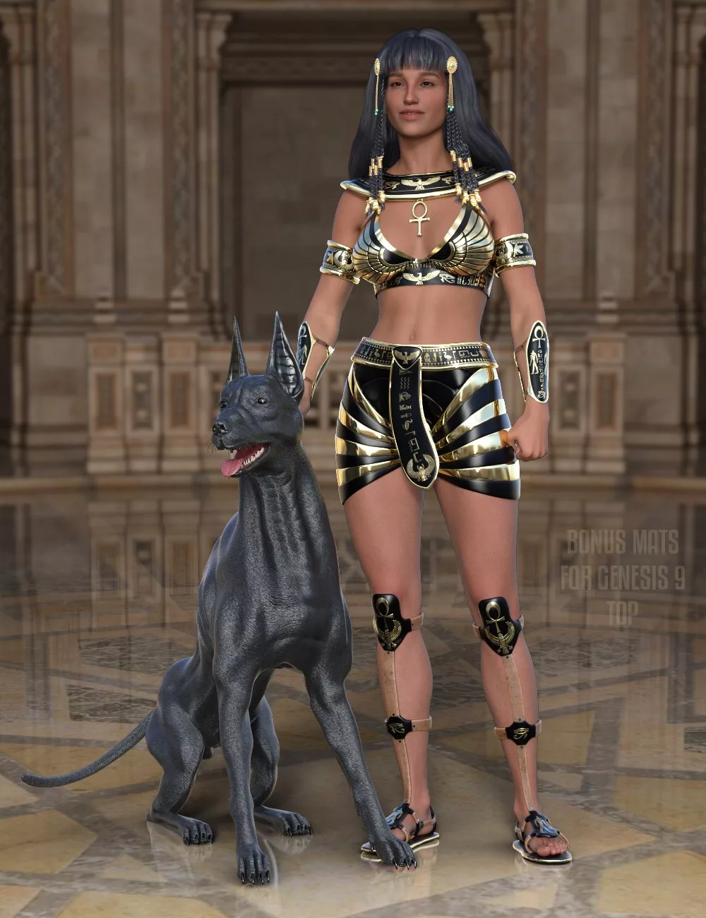 Egyptian Warrior for Genesis 9