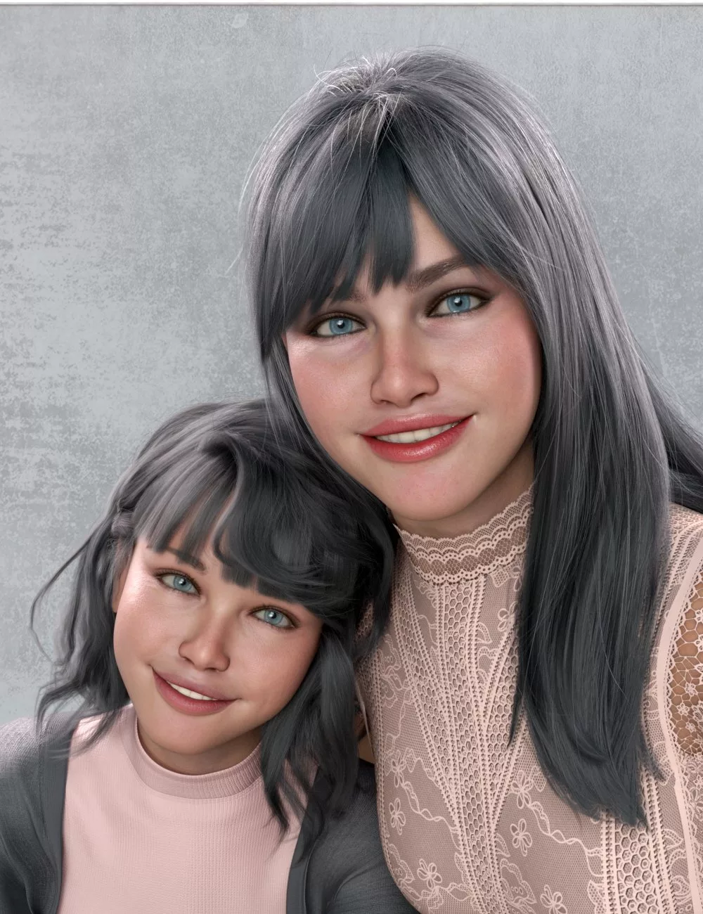 Emilia and Teen Emilia for Genesis 9