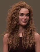 Flipped Curls Hair for Genesis 9
