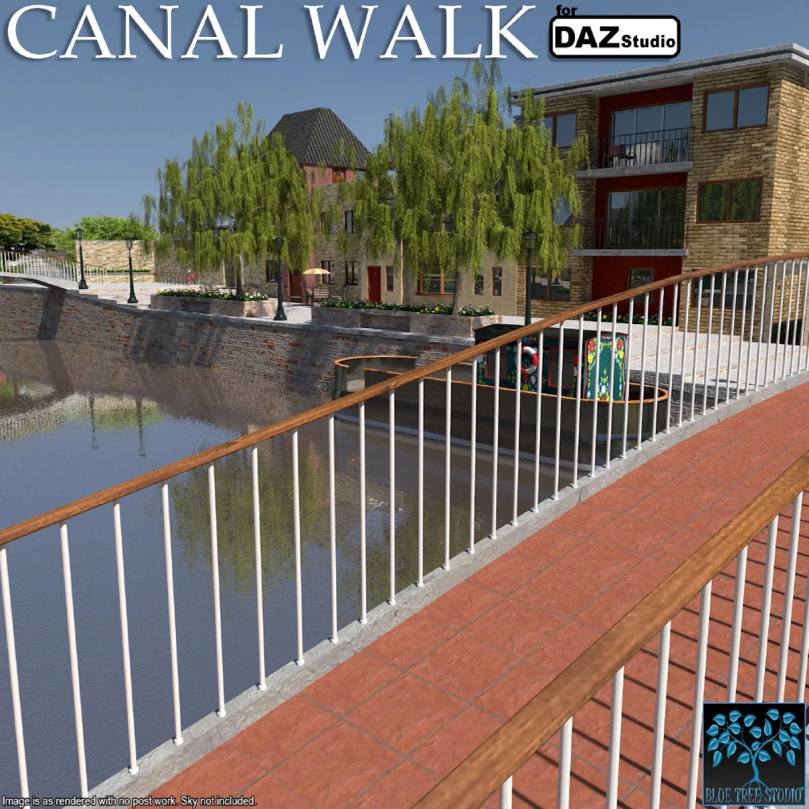 Canal Walk for Daz Studio