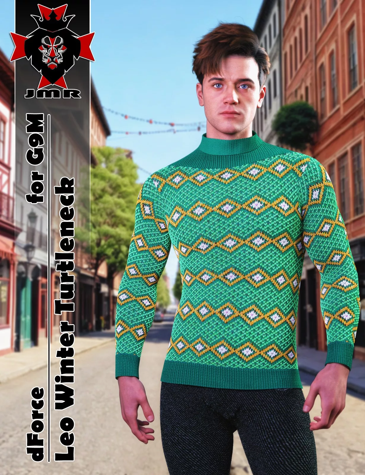 JMR dForce Leo Winter Turtleneck G9M